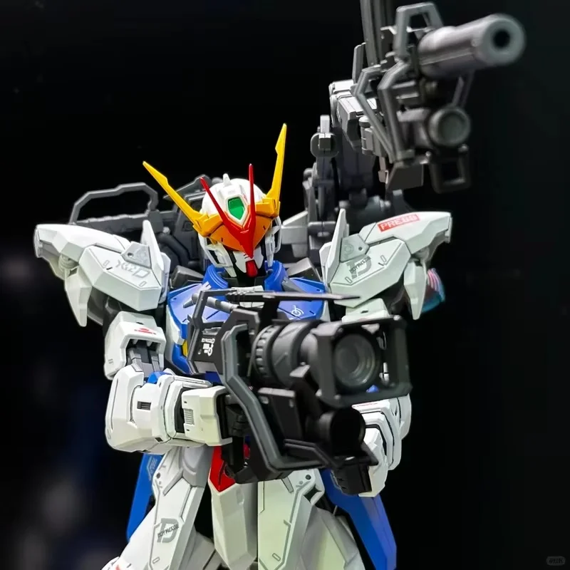 

MG 1/100 White Testament Model Kit Set Action Figures Desktop Ornament Doll With Water Slide Decals Weapon Accessories Boy Gift