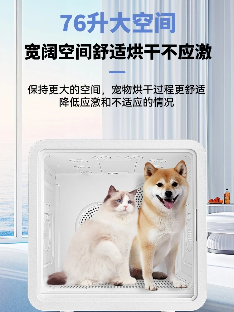 

Customizable Smart Pet Cat Dog Wind Silent Dryer