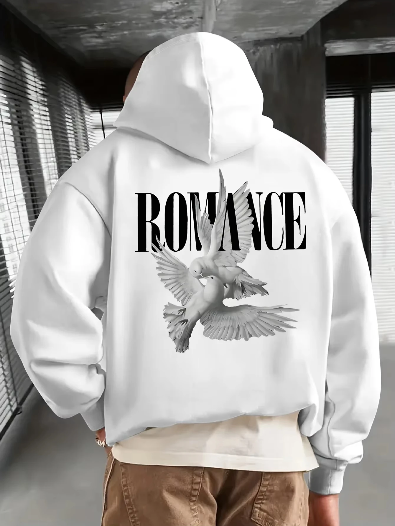 2026 New Autumn and Winter Hooded Sweatshirt Comfortable with Gomance Pigeon Print Street Casual Unisex Cl
