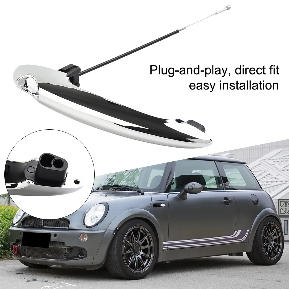 Practical To Use Easy Installation Plug-and-play Outside Door Handle Car & Truck Parts 1pcs/1PACK 51217198471 Plastic