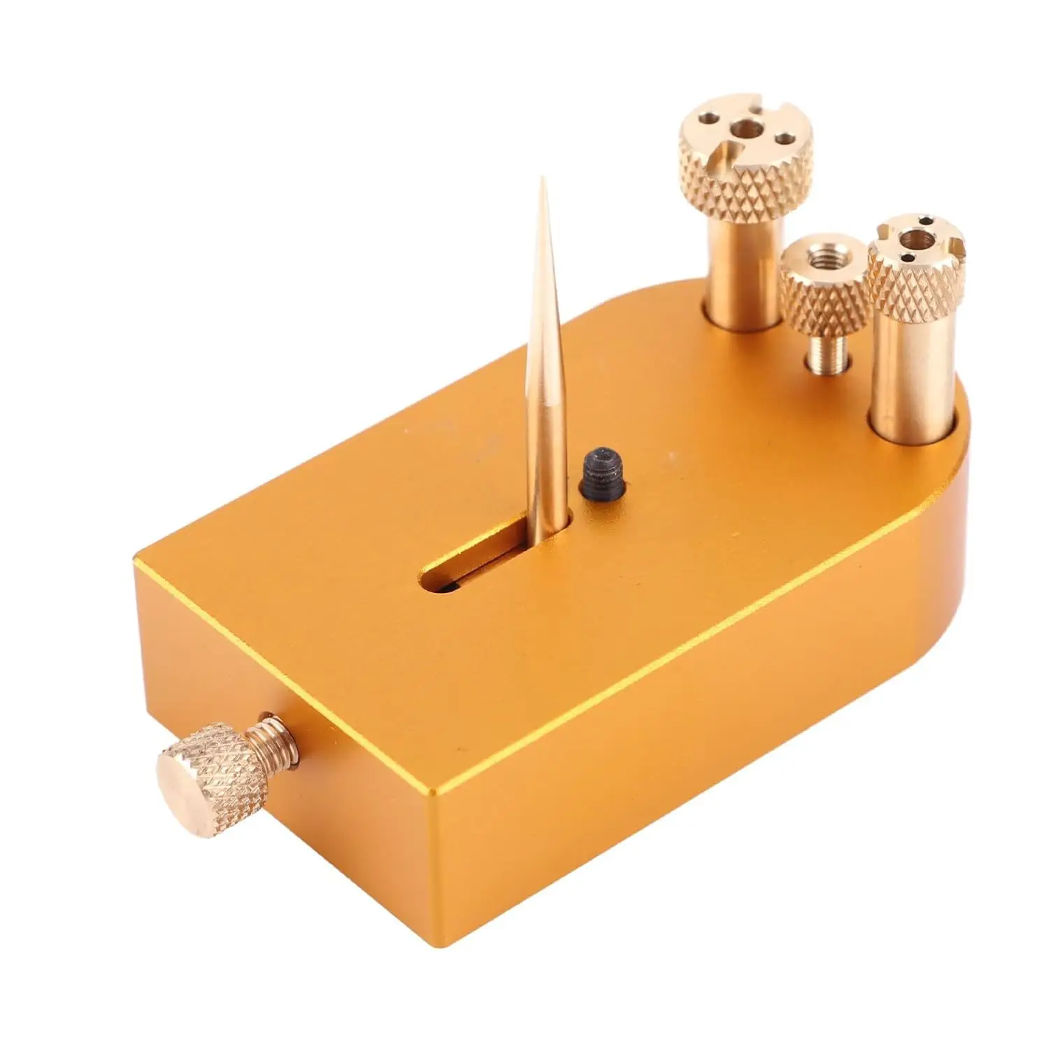 Watch Repair Tool, Balance Wheel Bracket, Square All-metal Copper Hairspring Balance Wheel Bracket, Movement Bracket