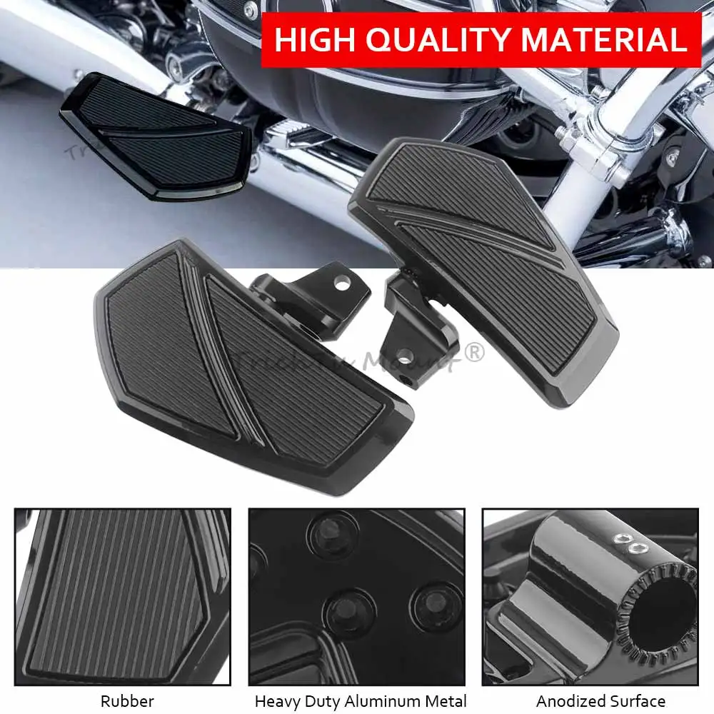 

Motorcycle Accessories Rest Driver Floorboards Pedal Rider Footboard Wide Footpegs For BMW R18 Classic 100 2020-2023+