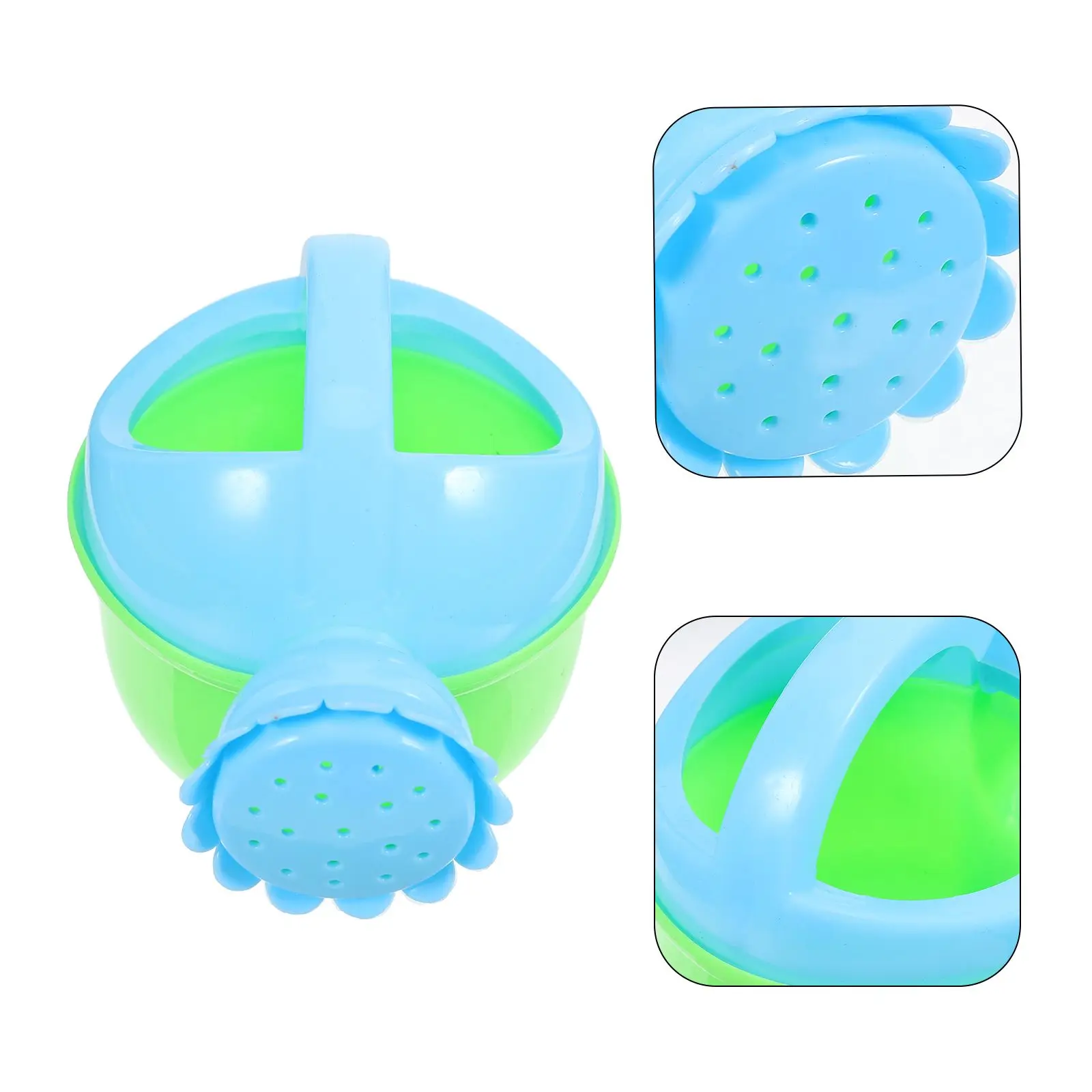 2Pcs 어린이 목욕 급수 고급 플라스틱 안전 디자인 밝은 색상 완벽한 크기 여름