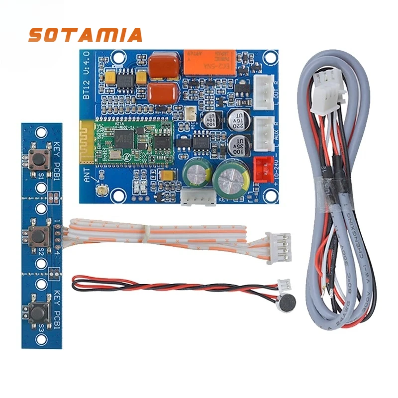 

SOTAMIA CSR8645 Bluetooth DIY модуль HIFI высококачественный аудиоприемник CSR4.0 Bluetooth аудиоприемник Bluetooth звуковая коробка