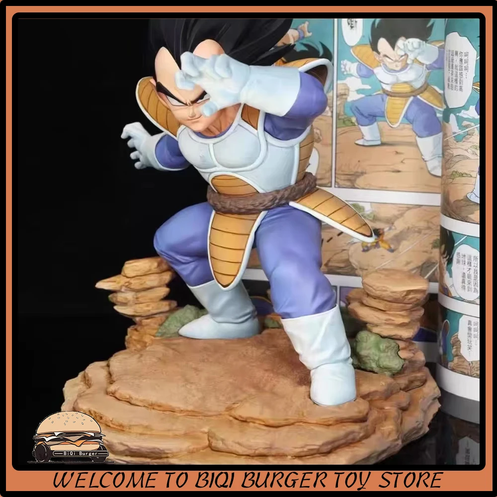 Dragon Ball Anime Figure Vegeta Iv Figures 24cm Vegeta Claws Figurine Model Statue Doll Collection Decoration Toys Birthday Gift