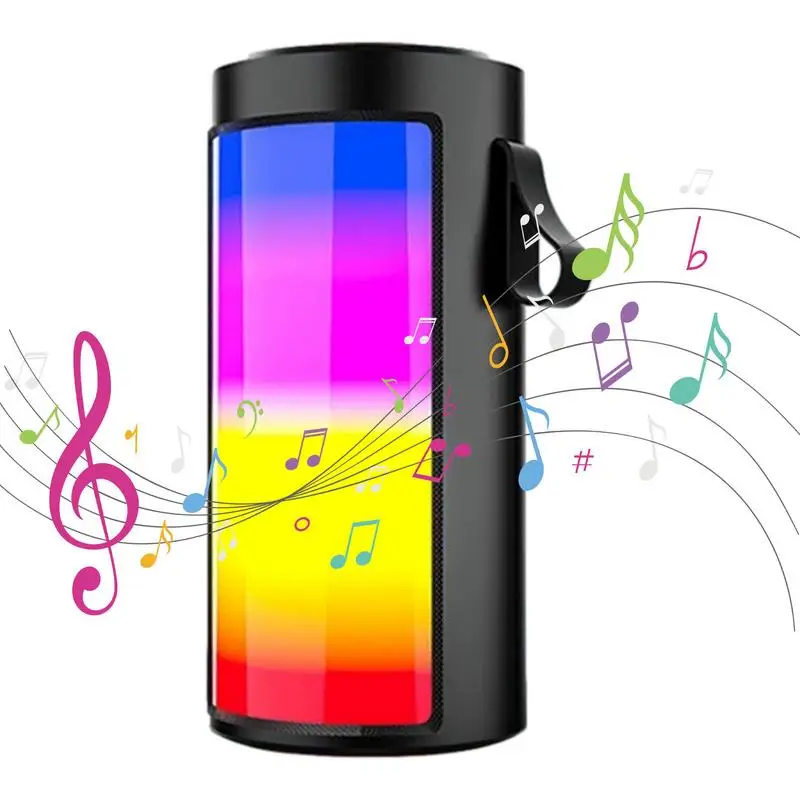 

Small Portable Speaker Retro Speakers With Light Portable Speakers Indoor Outdoor With Full Volume High-Fidelity Sound Quality