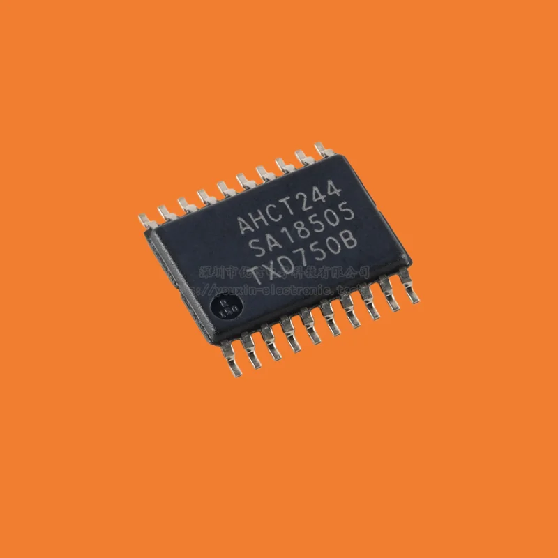 10pcs/original genuine 74AHCT244PW, 118 TSSOP-20 eight way buffer/line driver; three-state