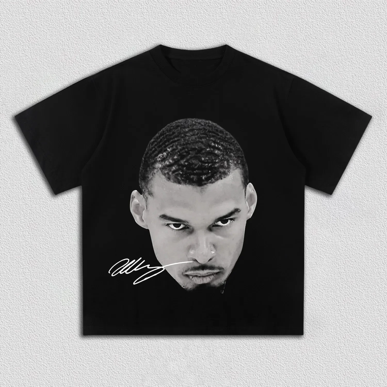 Victor Wembanyama Photo 2026 Merch T shirt 100%Cotton Unisex Men‘s Women's T-Shirt Tour Fans Popular Y2k Exclusive Casual Tee