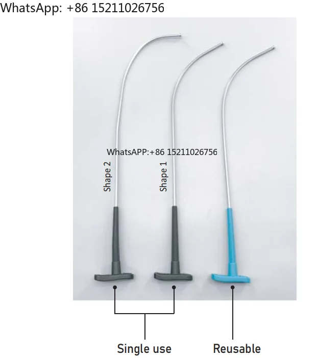 quick-endotracheal-tube-placement-eos-disinfecting-type-reusable-rigid-metal-intubating-stylet-for-video-test-tubes