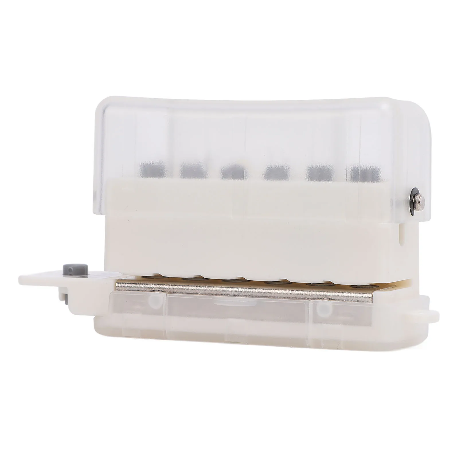 【جديد】6 فتحات خرامة ورق 5.5 مم قطر الثقب 9.5 مم تباعد آلة تثقيب أوراق الشجر السائبة الصغيرة المحمولة