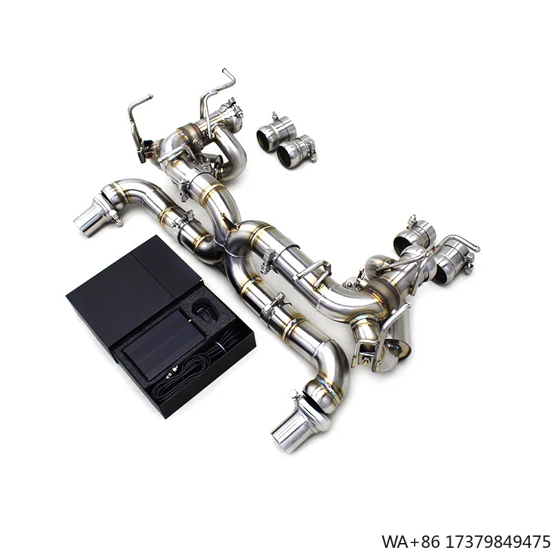 

OEM Auto Muffler Exhaust Pipes for Ferrari 458 Speciale/458SC 4.5L 2014-2016 Stainless Steel Catback Vacuum Valve