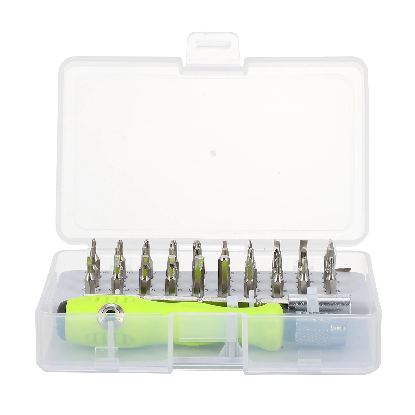 

Precision Screwdriver Set 45# Steel Magnetic 32-in-1 Toolkit Laptop Tablet Comfort Grip Labor-saving Adjustable Multi-function
