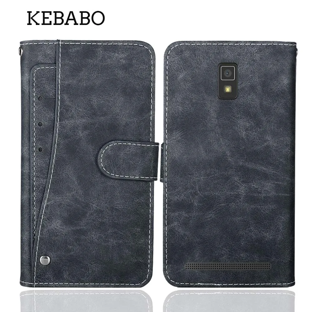 Leather Wallet For Lenovo A606 A6600 Case Flip Luxury Card Slots Cover Phone Protective Book Style Bags