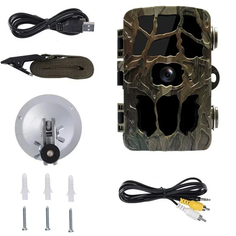 H982 IP66 impermeabile 4K infrarossi per esterni 1080P visione notturna Trail termocamera monitoraggio Video telecamera per la caccia alla fauna selvatica