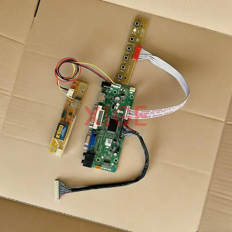 

Плата контроллера матрицы, совместимая с LP141E2 LTN141P4 LTN141P2 HT14P12 1-CCFL 1400*1050 1400x1050 HDMI+DVI+VGA LVDS 30-контактная, набор для самостоятельной сборки