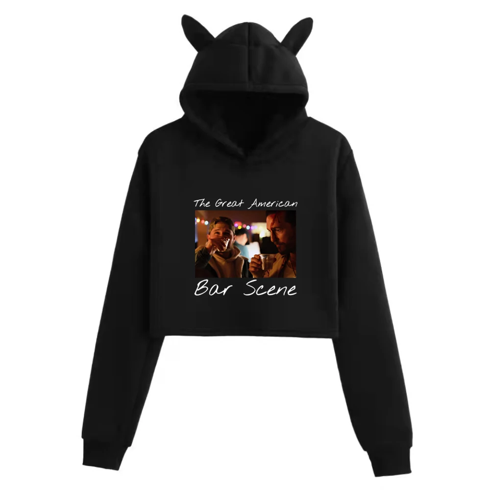 

Zach Bryan The Great American Bar Scene 2024 Cat Ears Hoodie Regular Music Fans Gift Clothing Casual Girls Fashion Long Sleeve