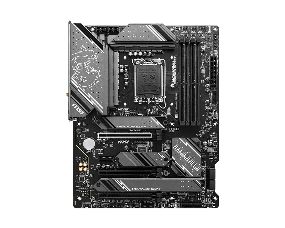 Z790 LGA 1700 ATX Motherboard MSI Z790 GAMING PLUS WIFI CPU