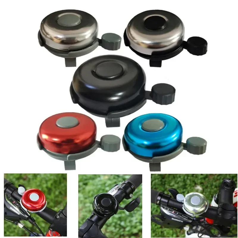 

Bike Bell Alloy Mountain Road Bicycle Horn Sound Alarm For Safety Cycling Handlebar Metal Ring Bicycle Call Bike Accessories