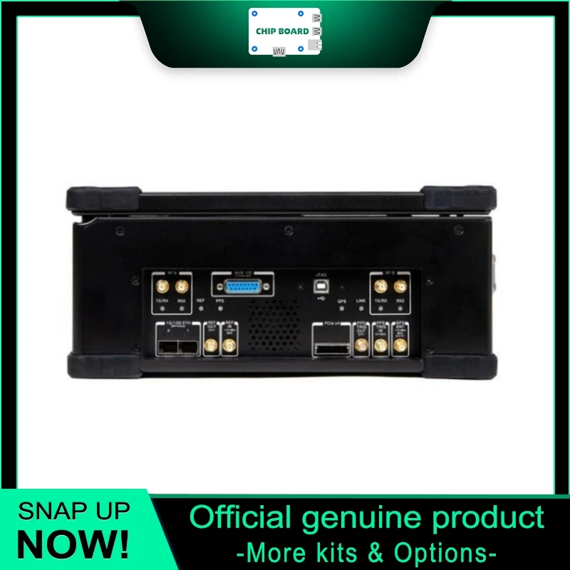 LUOWAVE 2 Channel SDR Radio, 10MHz-44GHz Frequency Range, USB3.0 PCIe SFP+ Communication Platform