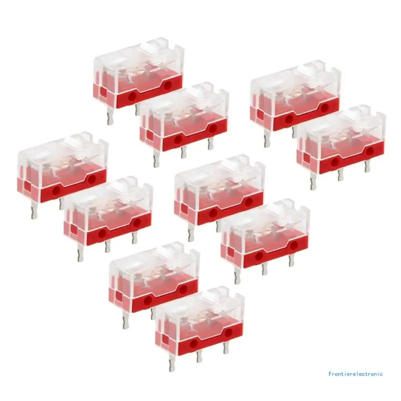 

10pcs Quick Actuation 55GF Mouse MicroSwitches for Professional Gamers DropShipping