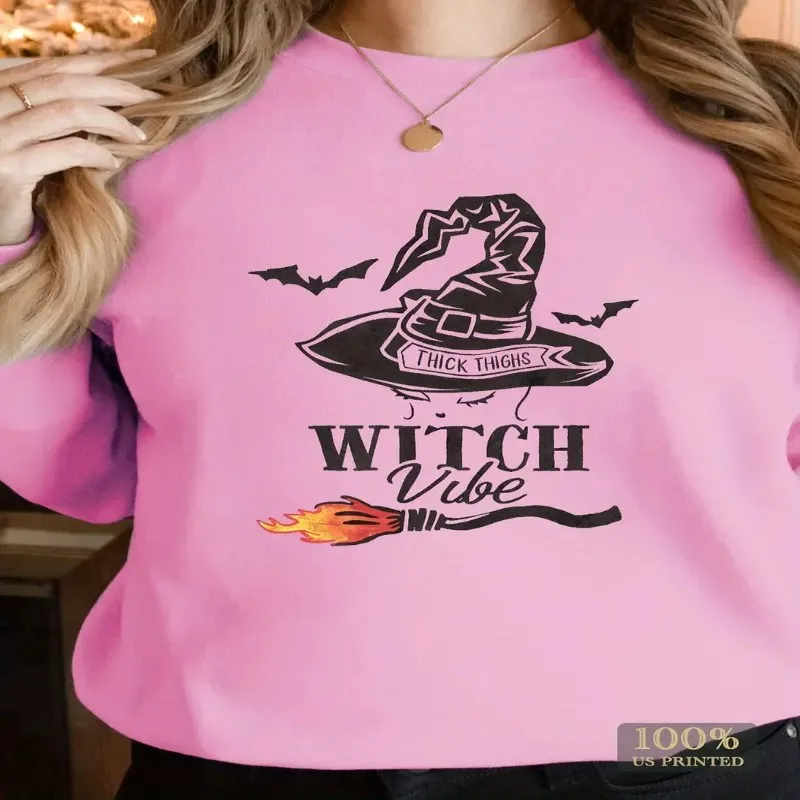 

Причудливая тематическая иллюстрация Хэллоуина, женские рубашки больших размеров, футболки с рисунком Харадзюку, мягкий хлопок, дизайн с длинными рукавами и круглым вырезом