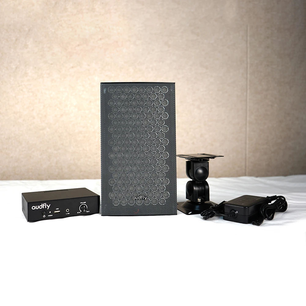 

Audfly B2 Ultrasound Focused Sound Parametric Technology Directional Loudspeaker for Museum