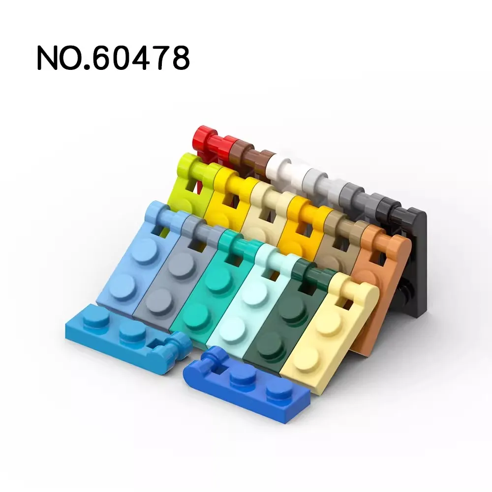 20pcs MOC 60478 Plate Special 1 x 2 with Bar Handle on End Building Blocks Parts DIY Educational Tech Parts Toys