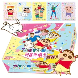 Tarjeta KAYOU Crayon Shin-chan, dibujos animados de Anime, nueva salsa, bolsa de fiesta clásica, tarjetas de colección periféricas para niños, regalos de cumpleaños