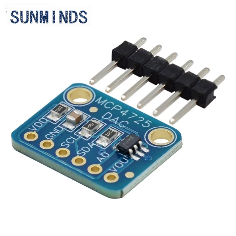 MCP4725 Breakout Board 12-bit DAC I2C Interface
