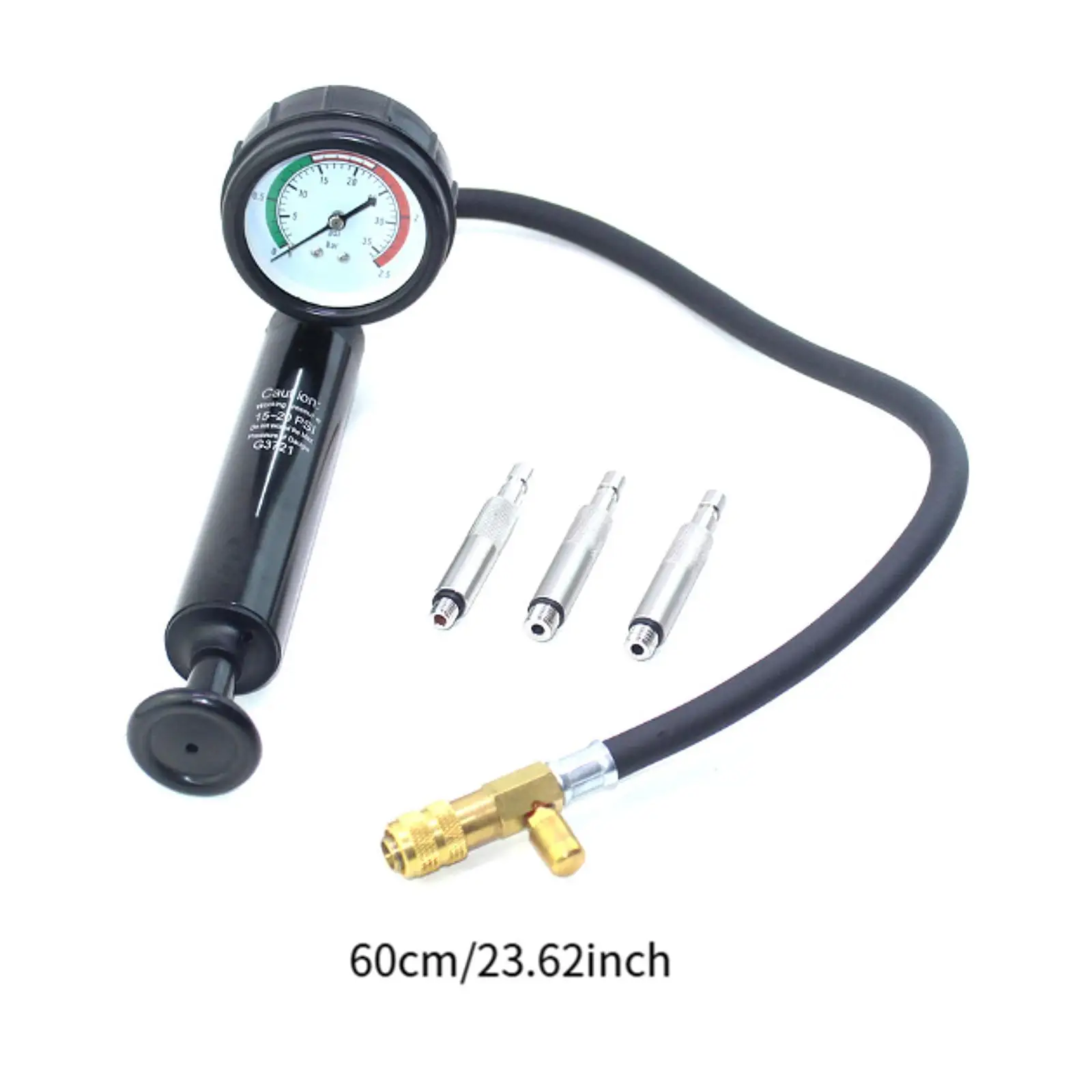 Marine Engines Gearbox Leak Detection Device 3 Connector Outboard Motor Testing Tool for Universal Use