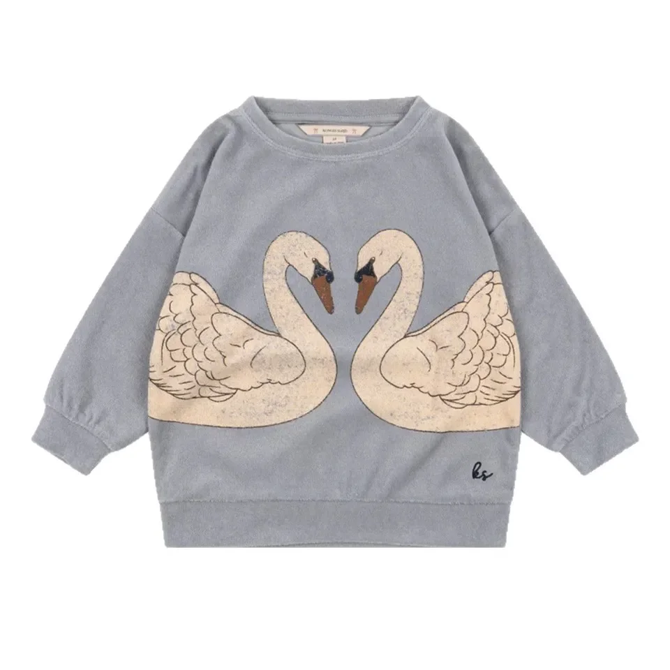Children's Clothing Kids Sweatshirt and Pant Set 2026 Autumn Long Sleeve Casual Sweaters Cute Overalls Trousers Children's Sets
