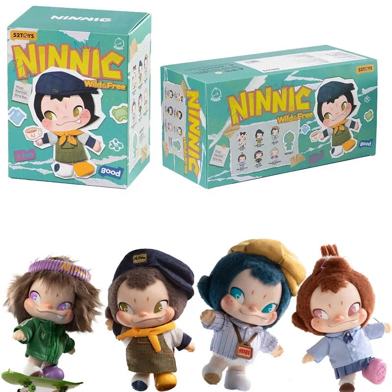 

Оригинальная слепая коробка 52TOYS NINNIC, бесплатная и неопределенная подвеска, аниме, глухая коробка Guima, коллекционные детские игрушки, гостья, загадочная коробка, подарки