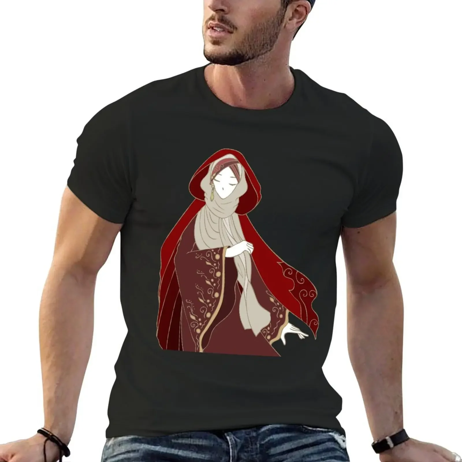 

Red Riding Hood T-Shirt aesthetic clothes essential t shirt T-shirts for men cotton