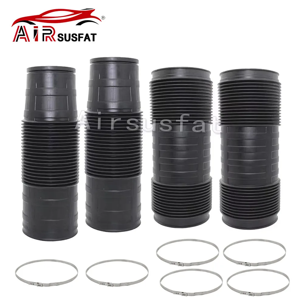 Front and Rear ABC Hydraulic Shock Absorber Dust Cover with Ring For Mercedes Benz S-Class W221 2213208013 2213207913 2213208713