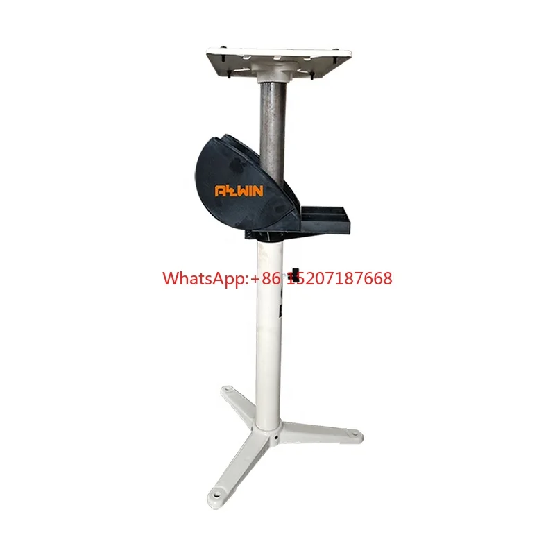 

Functional Bench-top Power Tool Stand Adjustable Height Bench Grinder Stand