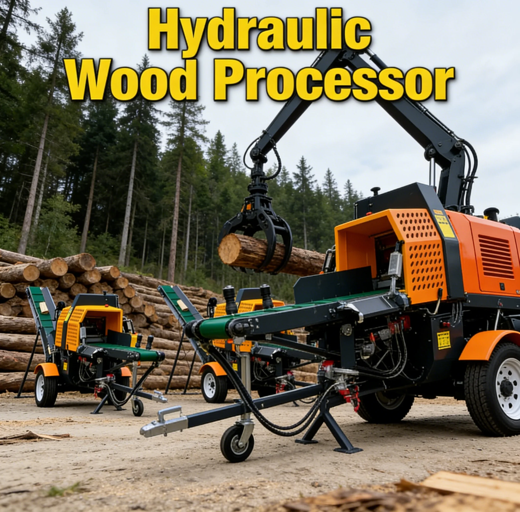 Log Splitter Electric - Электрический дровокол на 15 тонн, высокоскоростной