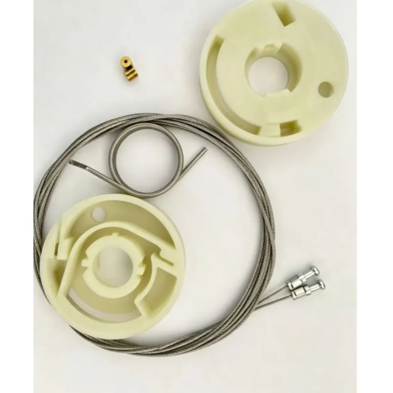 Repair Kit Brushed Steel Wire Ropes Electric Gate Tracks for Volkswagen Multivan