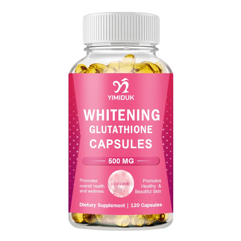 

Glutathione Capsules Supplement - Natural Liver Detox & Antioxidant Support - Reduced Active Form For Absorption