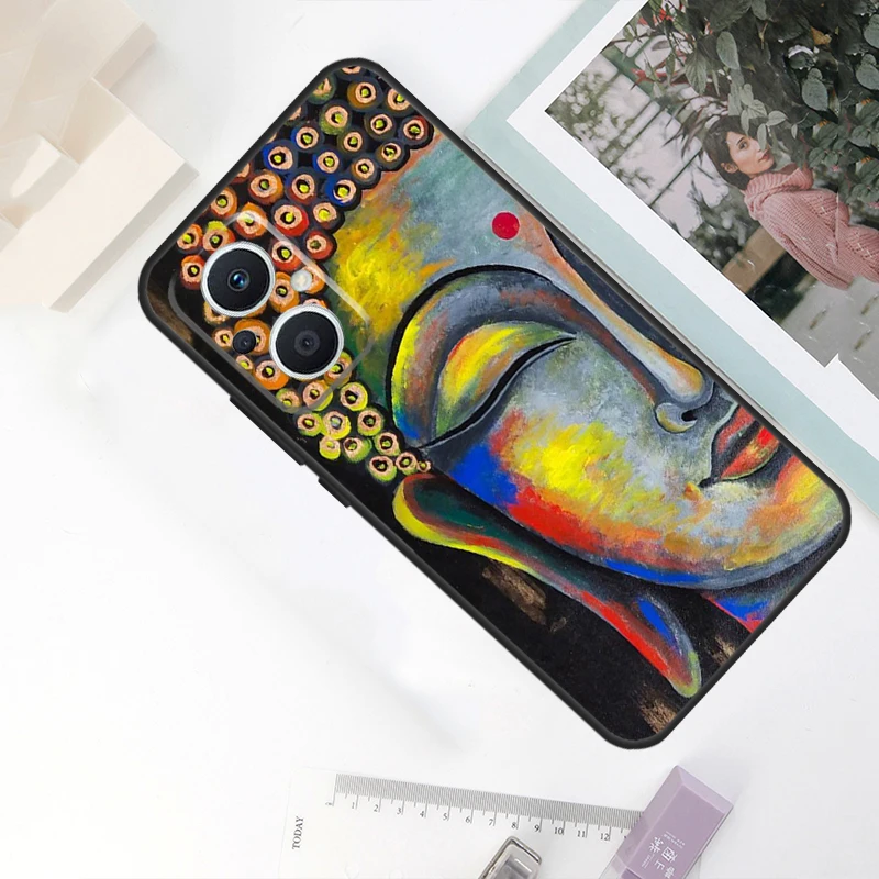 Gautama Buddha Case For OPPO Reno 8T 4Z 5Z 11F 10 Pro 4 5 6 8 7 Lite OPPO Find X6 X5 Pro X2 X3 Neo Cover