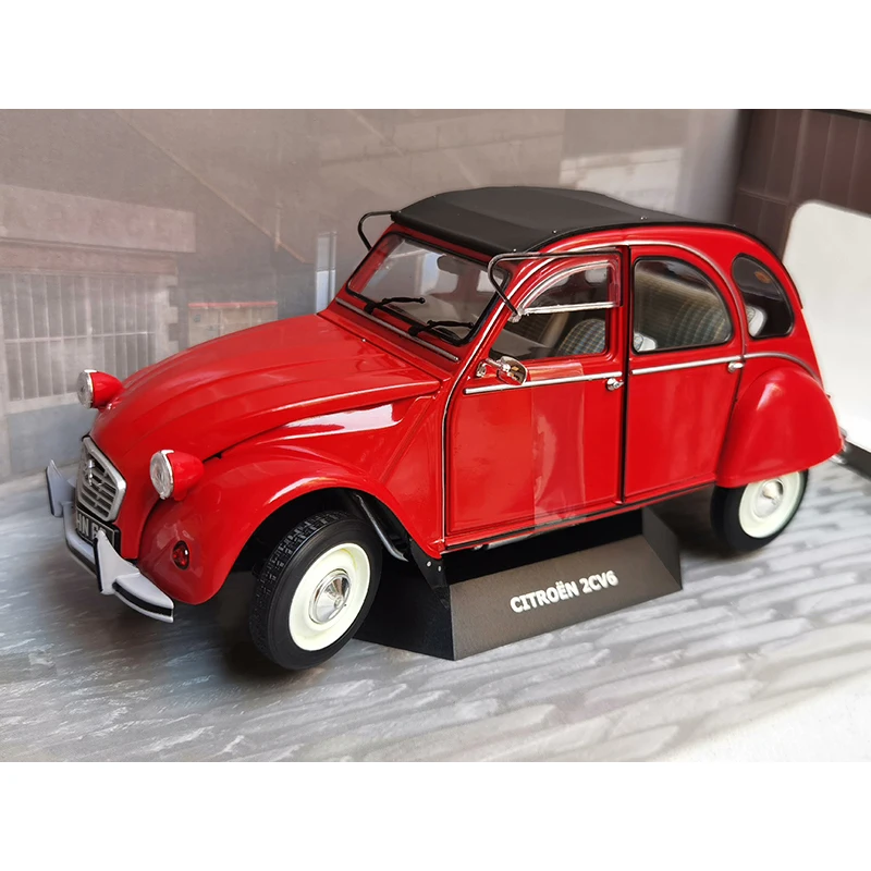 

Solido 1:18 Scale CITROEN 2CV6 Car Simulation Alloy Car Model Diecast Toy Collectible Ornaments