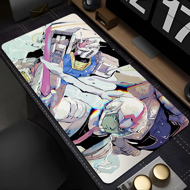 

Mouse Pad Mechanical Warrior RX-78-2 G-gundam Laptop Keyboard Mouse Mat Large Mousepad Keyboards Pad Gamers Decoracion Desk Mat
