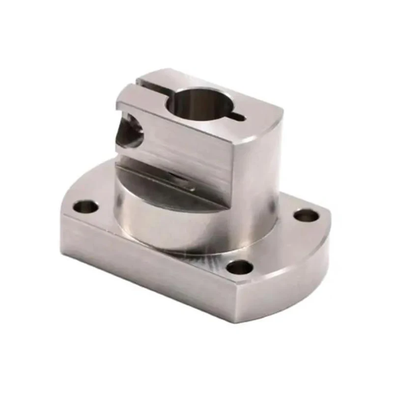 

Customized Guide Shaft Bottom Mounting Bracket CNC Milling Processing