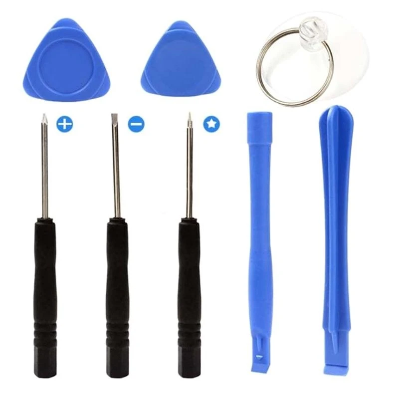 

652F Super Practical 8-piece Set Multifunctional Repair Tools for Cellphone Phone Laptops Tablets and More