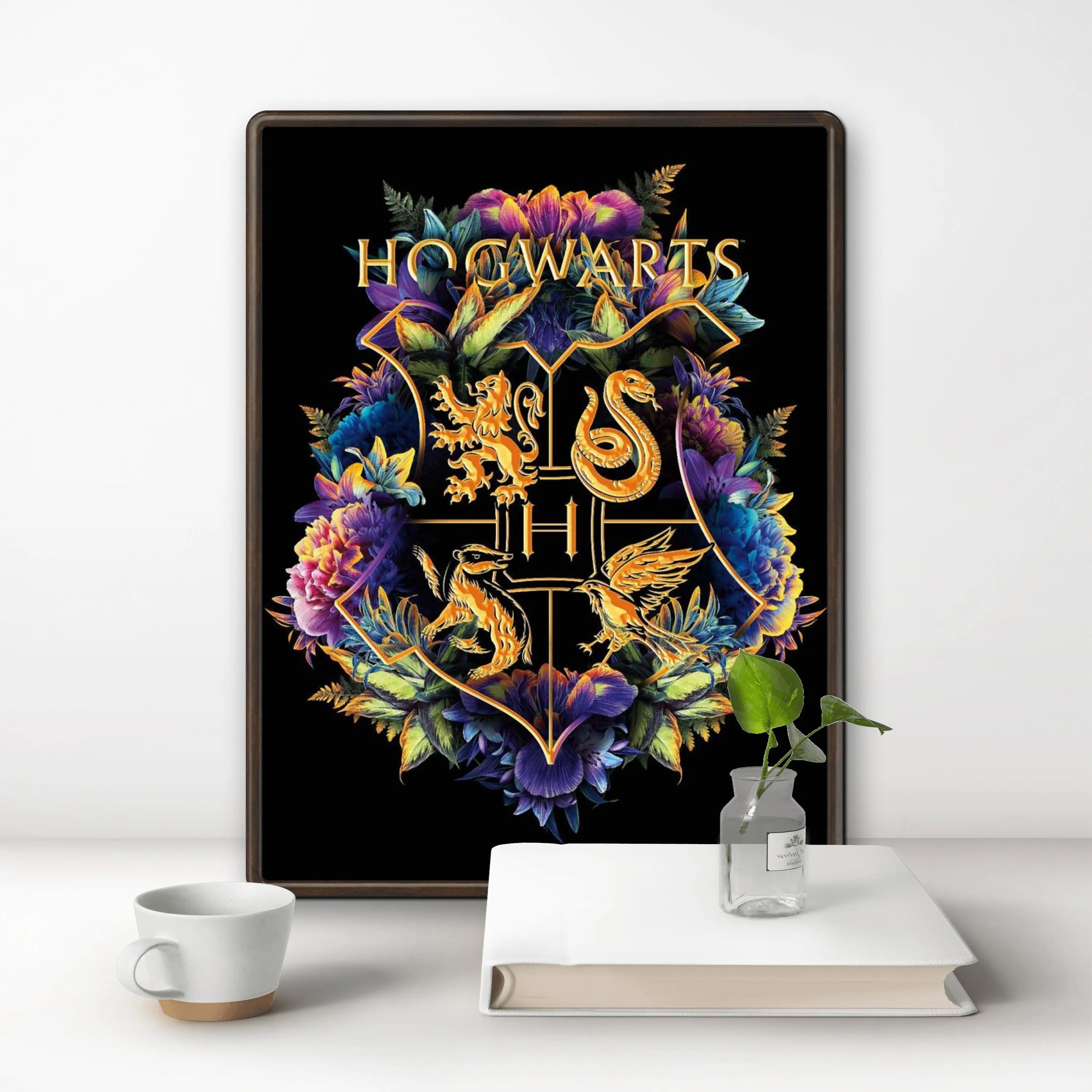 Harry Potter 2024 New Diamond Painting Kit Badge Colored Animal Sticker Diamond Embroidery Handmade DlY Mosaic Home Decoration