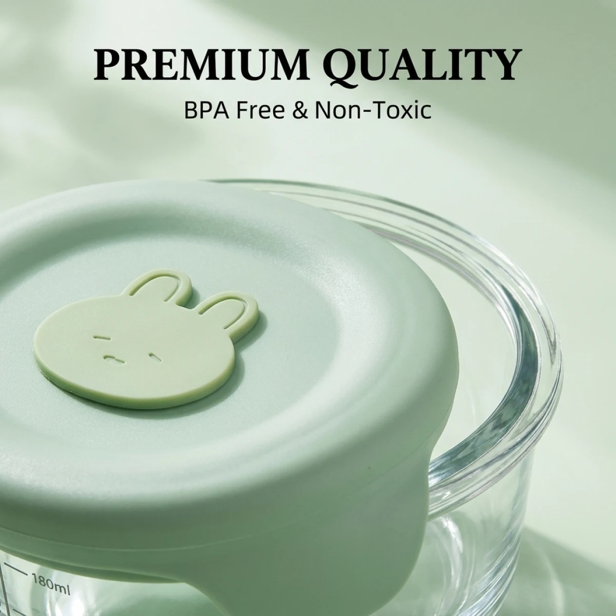 Food Storage Non Toxic - Mangkuk Makan – Kaca Non-Toksik, Tutup