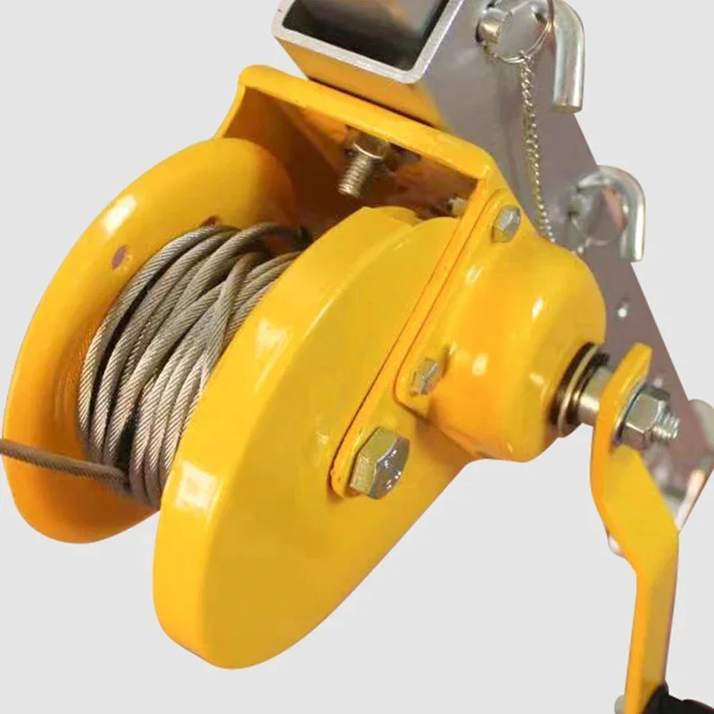 Portable Aluminum Alloy Emergency Rescue Tripod Multi-Functional Self-Locking Winch Safety Wire Rope Sewer Too