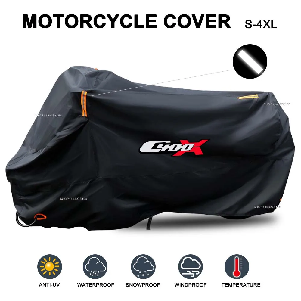 Motorcycle Cover Waterproof Outdoor All Season Dustproof UV Protective Moto Rain Cover for BMW C400X C400 C 400 X GT