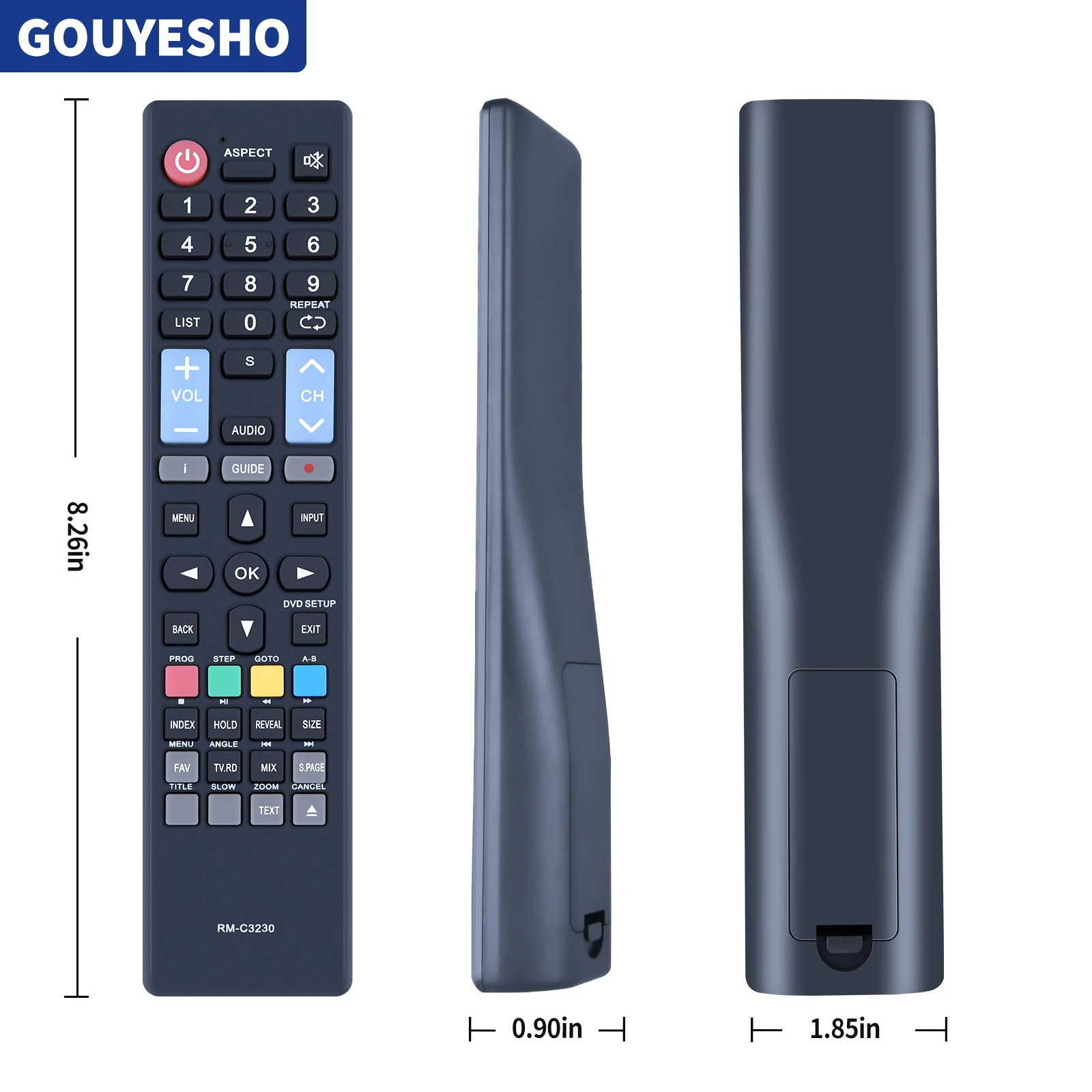 Nouveau RM-C3230 RMC3230 TV Télécommande pour JVC LT-32C360 LT-32C365 LT-39C460 LT-39C640