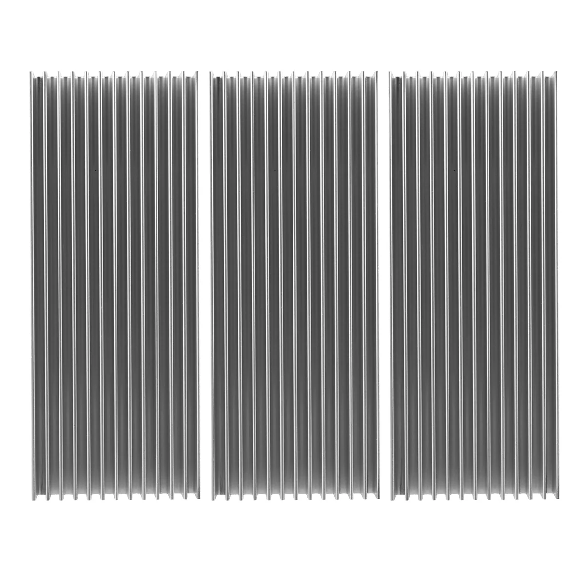 MQXGF 3 Pcs Aluminium Power Amplifier Heatsink Heat Sink 100X40X11mm