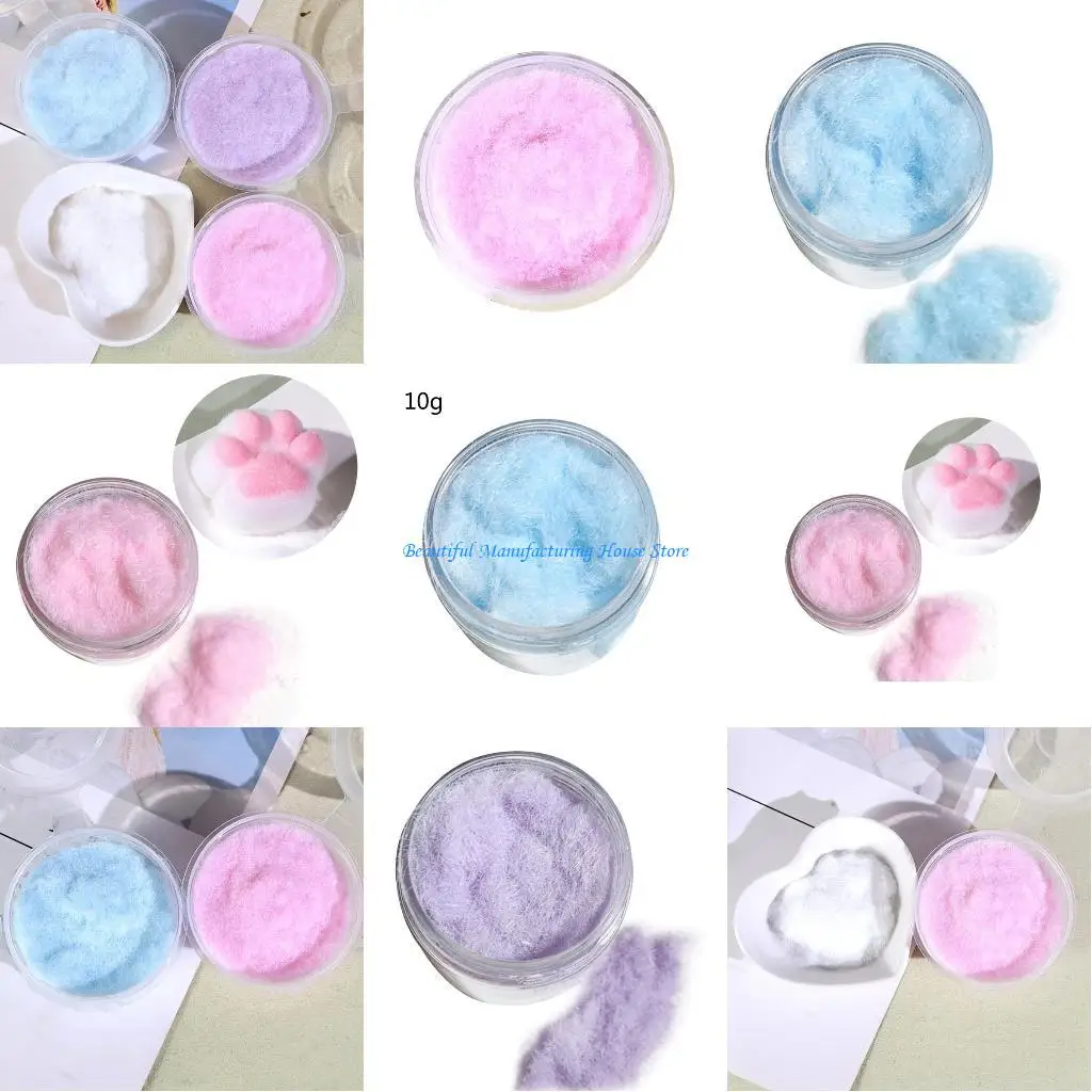 

E56A Portable Resin Flocking Powder Adhesive 3mm For Crafting Handmade Jewelry Making Art Supplies And Decorations